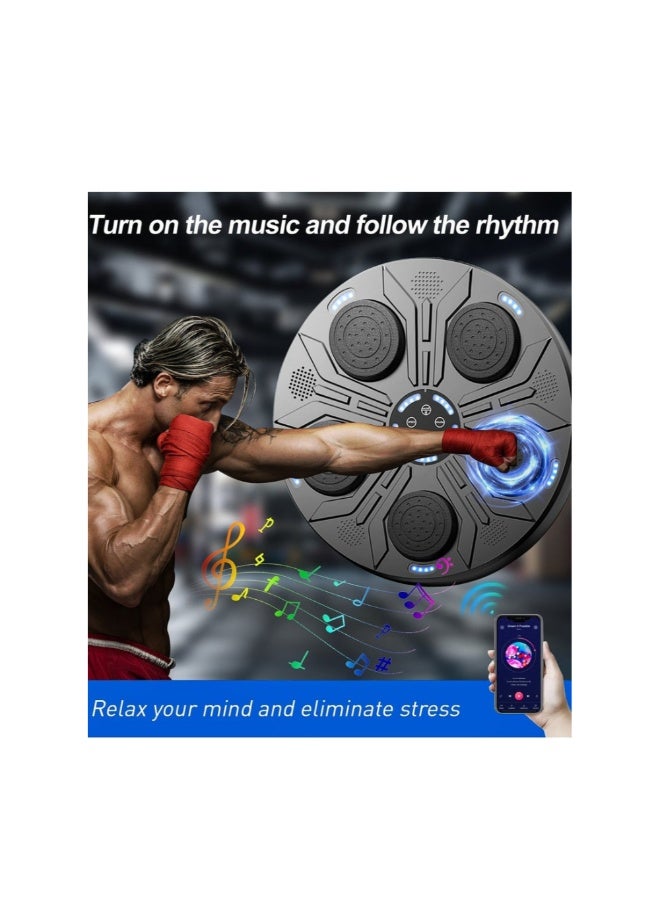 أكاليكس جهاز ملاكمة عالي المرونة بتقنية الرغوة، مزود بتقنية بلوتوث، 9 أوضاع تدريب، شاشة عرض LED - Image 2